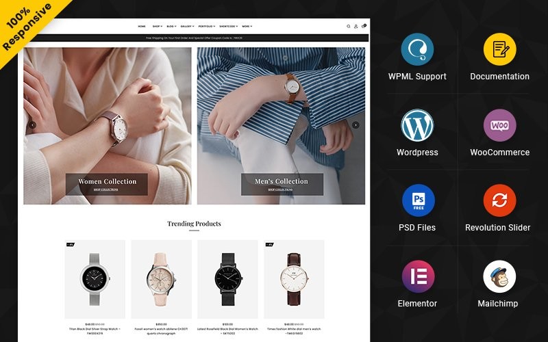 WordPress WooCommerce - W1368