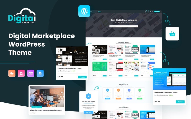 WordPress WooCommerce - W1388
