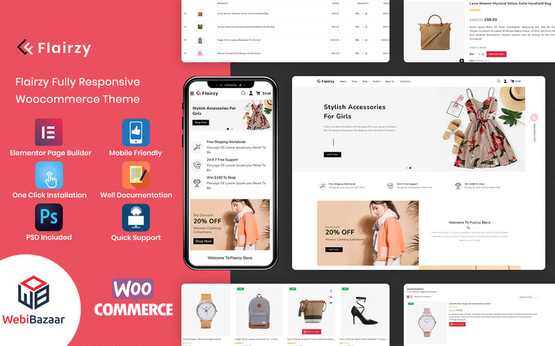 WordPress WooCommerce - W1403