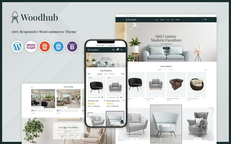 WordPress WooCommerce - W1413