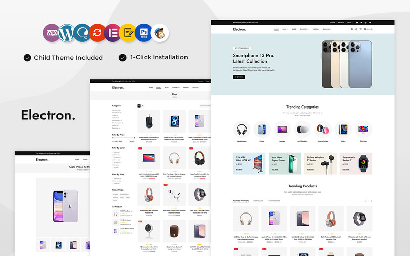 WordPress WooCommerce - W1440