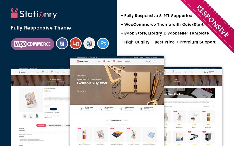 WordPress WooCommerce - W1453