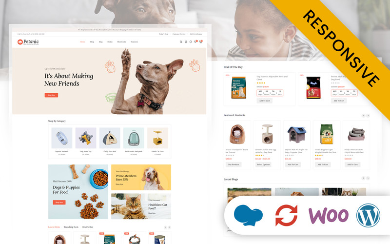 WordPress WooCommerce - W1455
