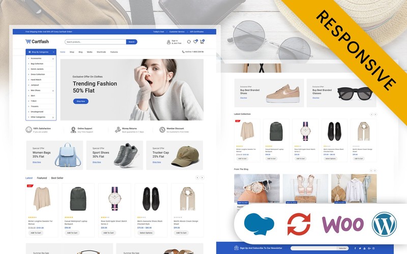 WordPress WooCommerce - W1457