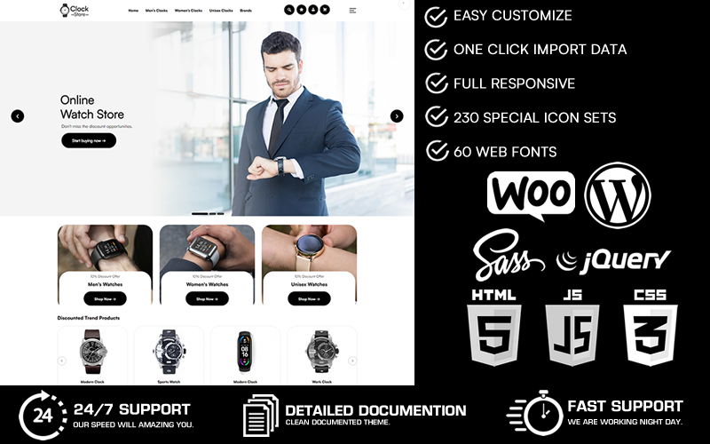 WordPress WooCommerce - W1496