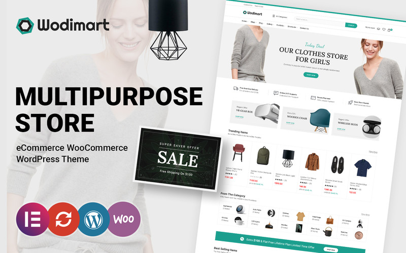 WordPress WooCommerce - W1536