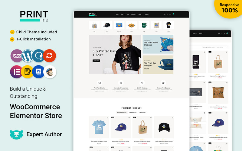 WordPress WooCommerce - W1554