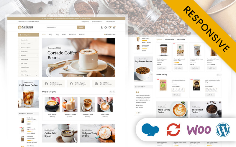 WordPress WooCommerce - W1572