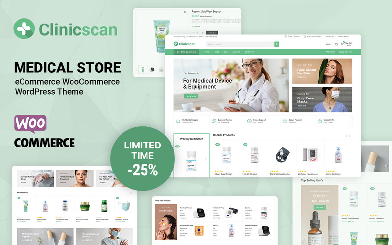 WordPress WooCommerce - W1608