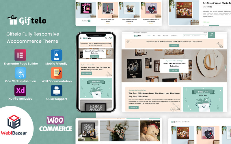 WordPress WooCommerce - W1610